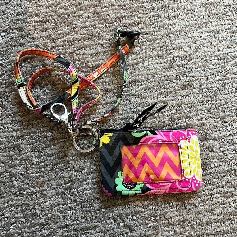 Vera Bradley Lanyard and ID holder